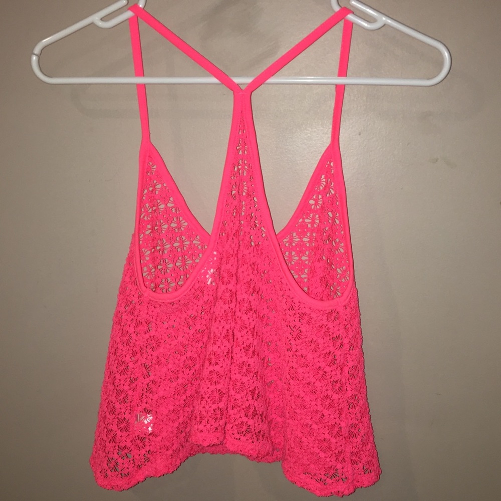 Victoria’s Secret Pink, Crocheted, Crop-Top, NWOT - Picture 3 of 7
